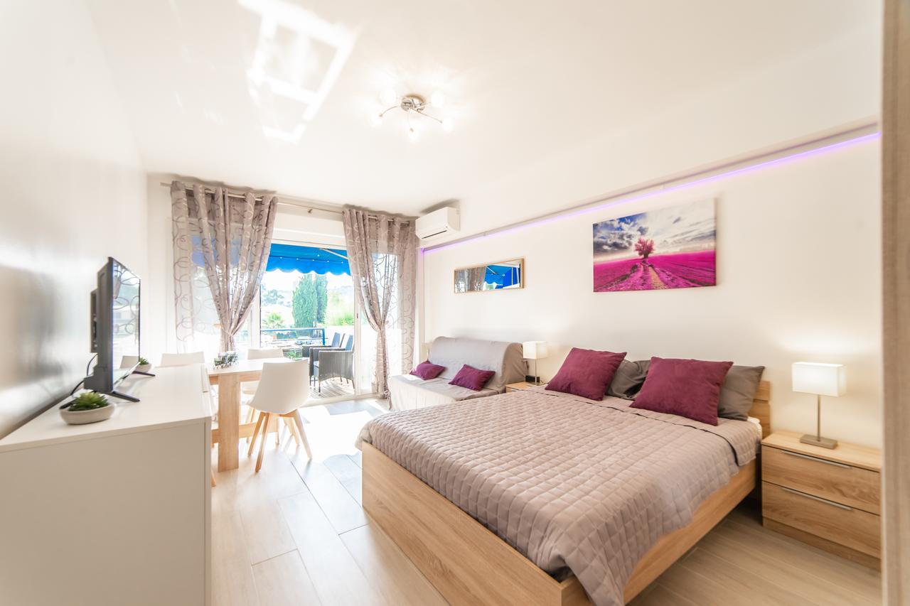 L'Ascot Appartement, Plages A 300M, Vue Hippodrome Cagnes-sur-Mer Exterior photo